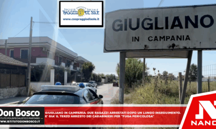 Giugliano in Campania: due ragazzi arrestati dopo un lungo inseguimento. É già il terzo arresto dei Carabinieri per “fuga pericolosa”
