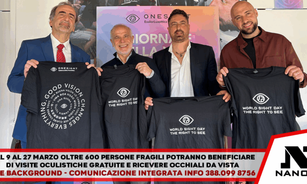 #NAPOLI  Inaugurata a Secondigliano la clinica oculistica gratuita della Fondazione OneSight EssilorLuxottica Italia