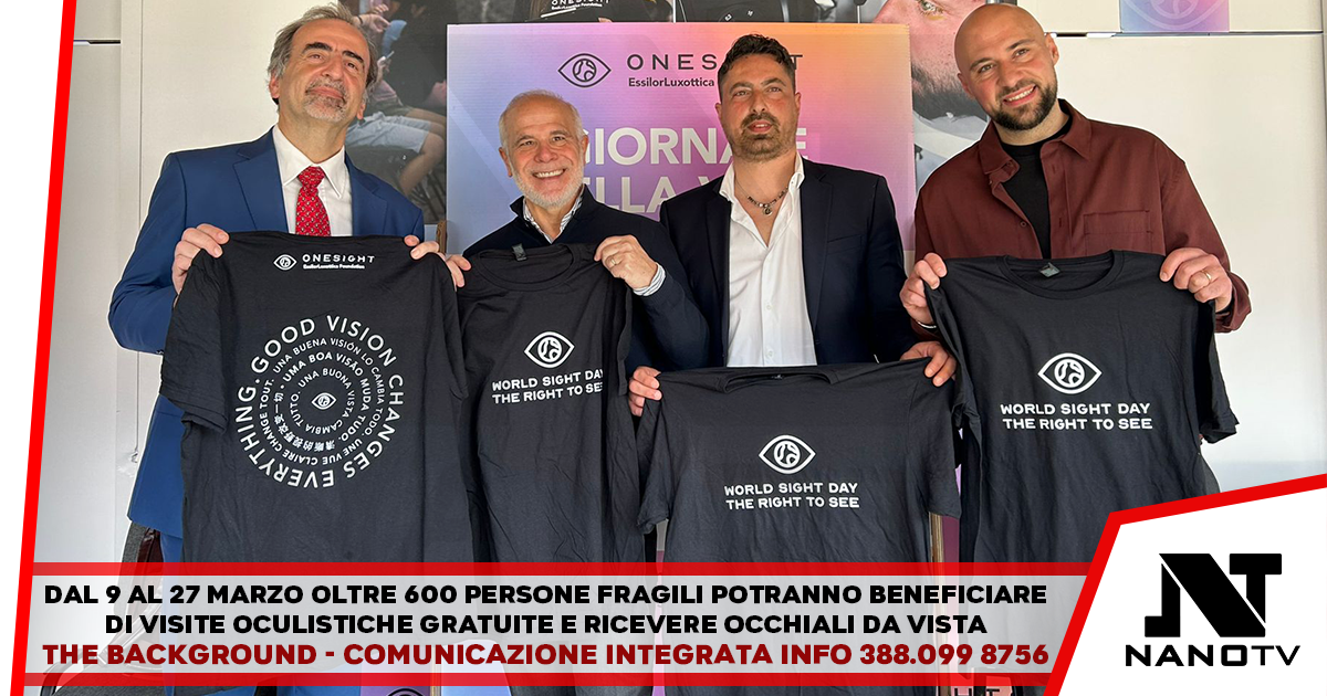 #NAPOLI  Inaugurata a Secondigliano la clinica oculistica gratuita della Fondazione OneSight EssilorLuxottica Italia