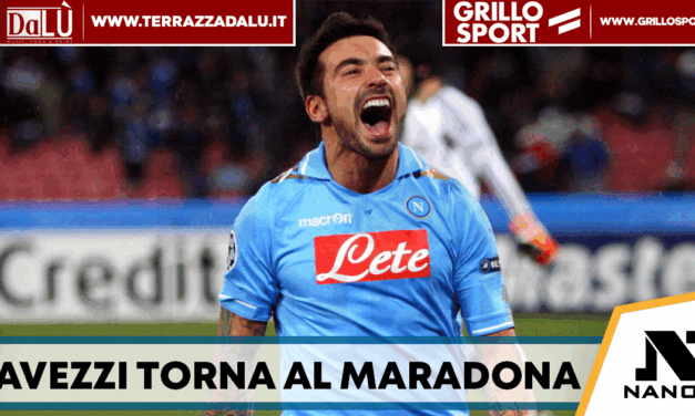 Lavezzi torna al Maradona: partita benefica con le Napoli Legends il 26 maggio