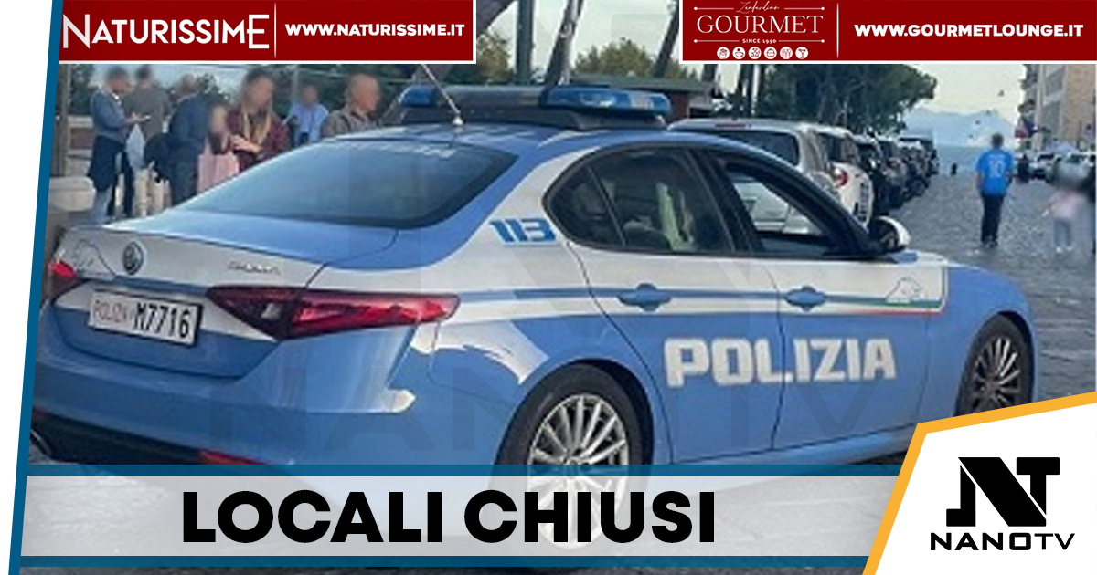 Movida violenta, il Questore chiude 5 locali tra Napoli e provincia