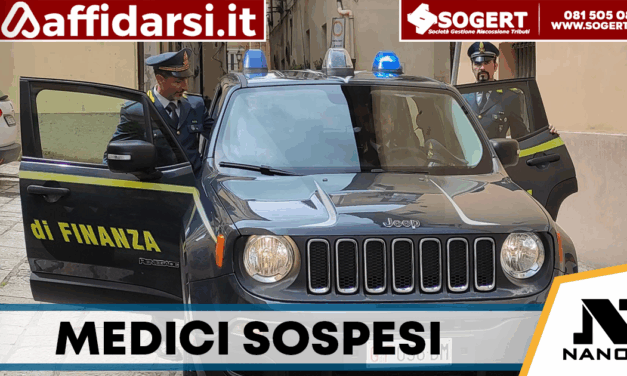 Vallo della Lucania, truffa e falsi: sospesi due medici