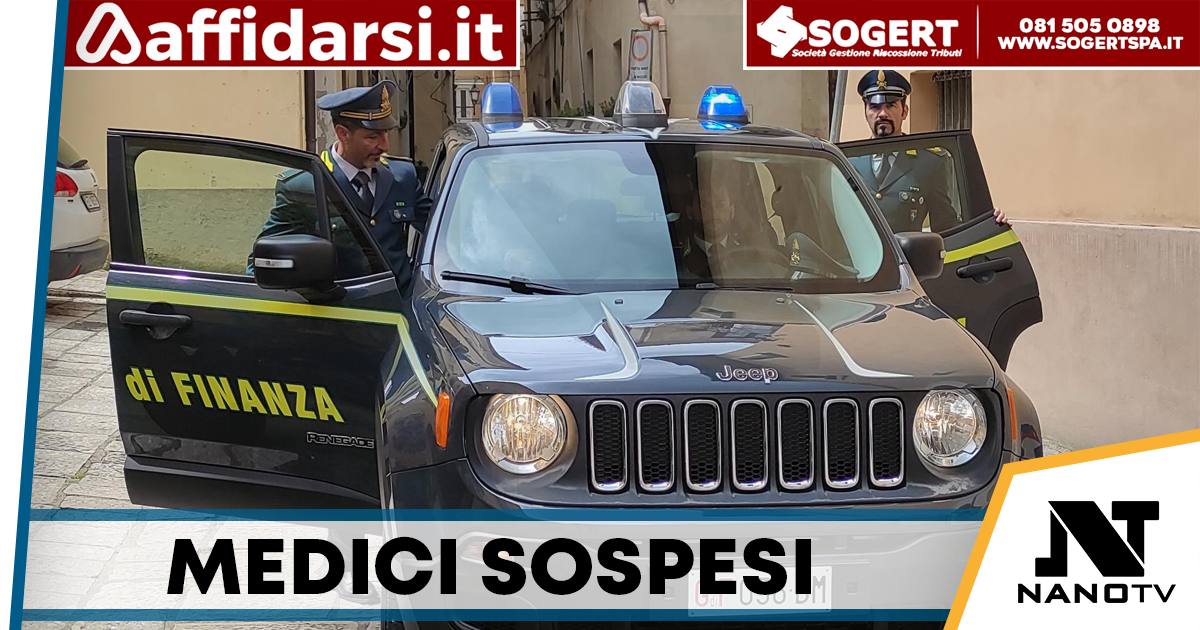 Vallo della Lucania, truffa e falsi: sospesi due medici