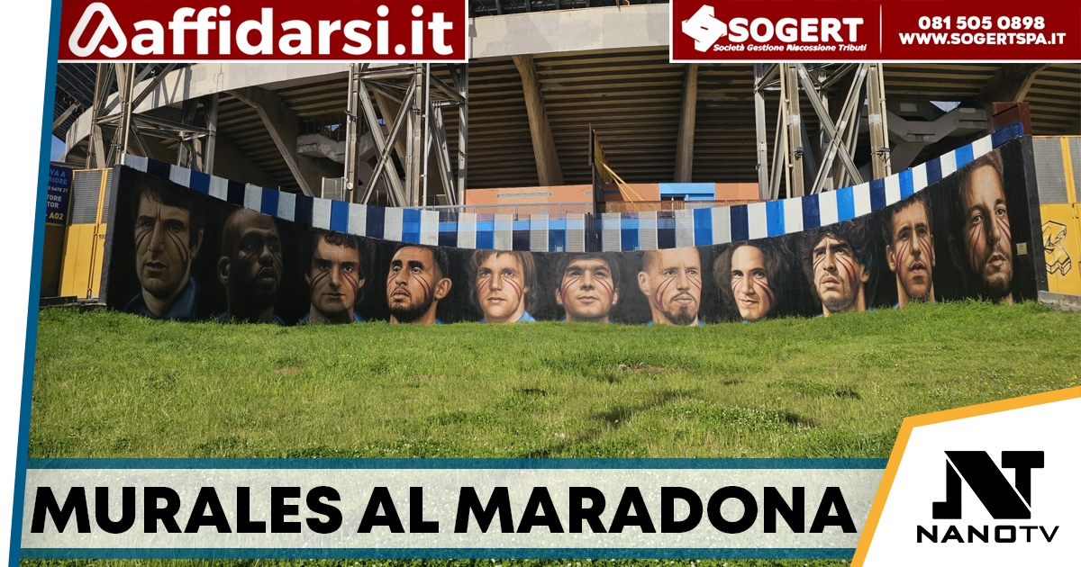 Allo stadio Maradona l’inaugurazione del nuovo murales di Jorit