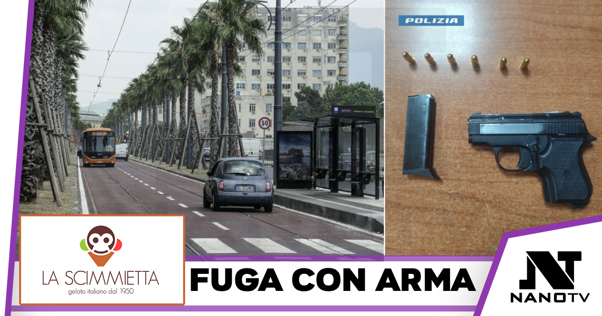 Napoli-Via Vespucci: si disfano dell’arma durante la fuga. La Polizia di Stato trae in arresto due napoletani.