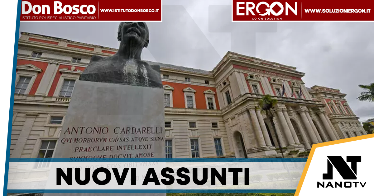 Cardarelli, stabilizzati 418 lavoratori in tre anni: altri 12 assunti a marzo