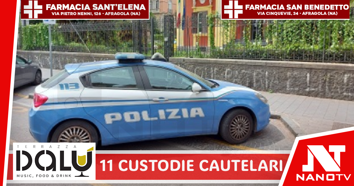 Secondigliano: eseguita un’ordinanza di custodia cautelare nei confronti di 11 soggetti.