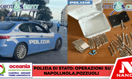 Napoli,Nola,Pozzuoli.operazioni della Polizia di Stato