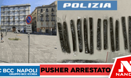 Napoli-Piazza Principe Umberto: sorpreso con la droga. Tratto in arresto dalla Polizia di Stato.