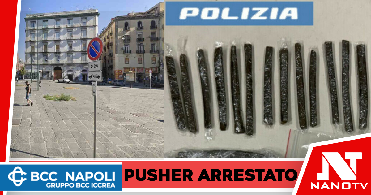 Napoli-Piazza Principe Umberto: sorpreso con la droga. Tratto in arresto dalla Polizia di Stato.