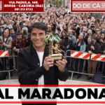 Sal Da Vinci celebrato al Maradona: omaggio dei tifosi del Napoli al vincitore di Sanremo