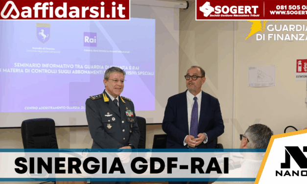 Napoli, seminario formativo su canone speciale: sinergia tra Guardia di Finanza e Rai