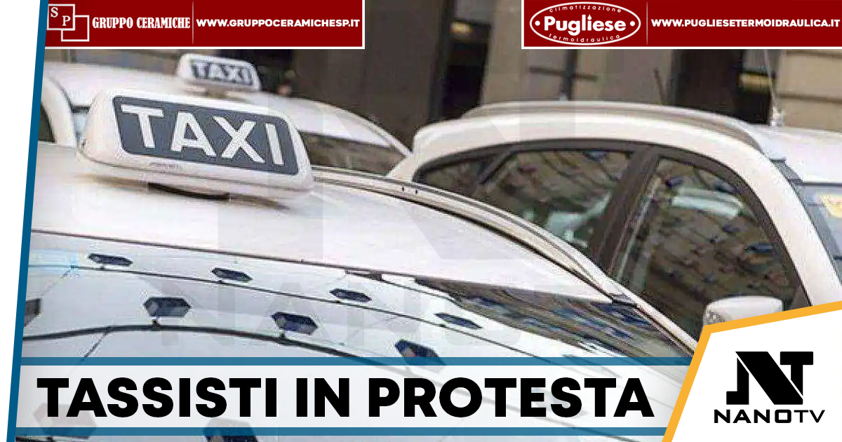 Napoli, caro carburante: i tassisti protestano contro il bonus solo ai tir