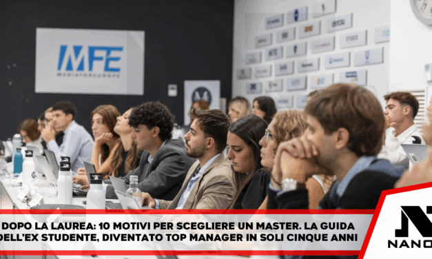 Dopo la laurea: 10 motivi per scegliere un master. La guida dell’ex studente, diventato top manager in soli cinque anni