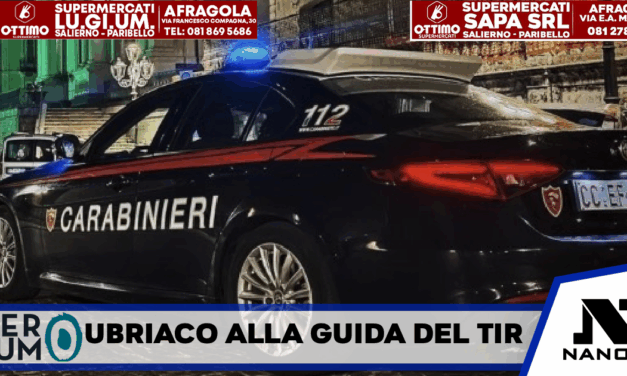 *MUGNANO DI NAPOLI: ubriaco, fugge dal bar con lo champagne rubato. Si mette alla guida del suo tir e finisce contro un’auto. Il pomeriggio di un 26enne denunciato dai Carabinieri*