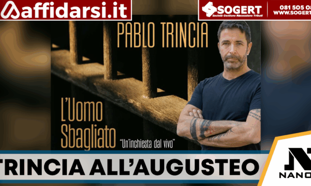 Napoli, Pablo Trincia all’Augusteo con “L’Uomo Sbagliato – Un’inchiesta dal vivo”