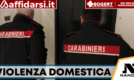Grumo Nevano, picchia padre e moglie e tenta la fuga: arrestato nel vano dell’ascensore