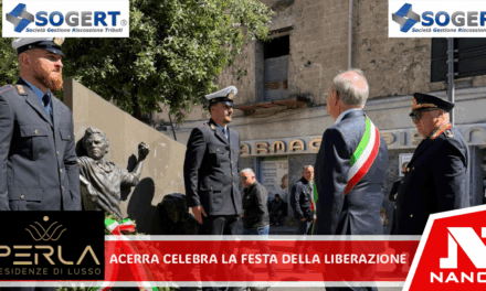 25 Aprile, Acerra celebra la Festa della Liberazione. Il sindaco d’Errico: Acerra città pace e solidarietà.