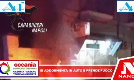 Si addormenta nell’auto che prende fuoco, salvato dai carabinieri