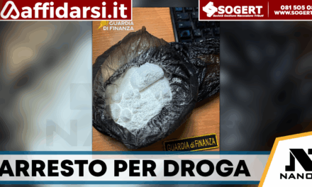 Benevento, fermato con 100 grammi di cocaina nascosti: arrestato dalla Guardia di Finanza