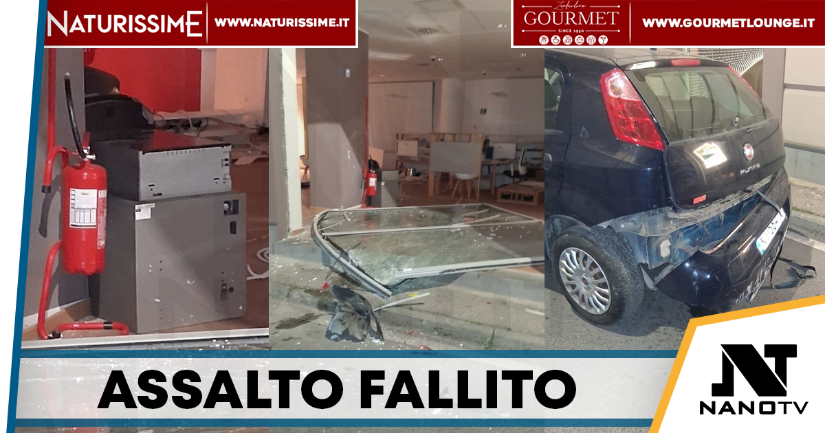 Frattamaggiore, tentato assalto all’Unicredit: banditi in fuga all’arrivo della vigilanza