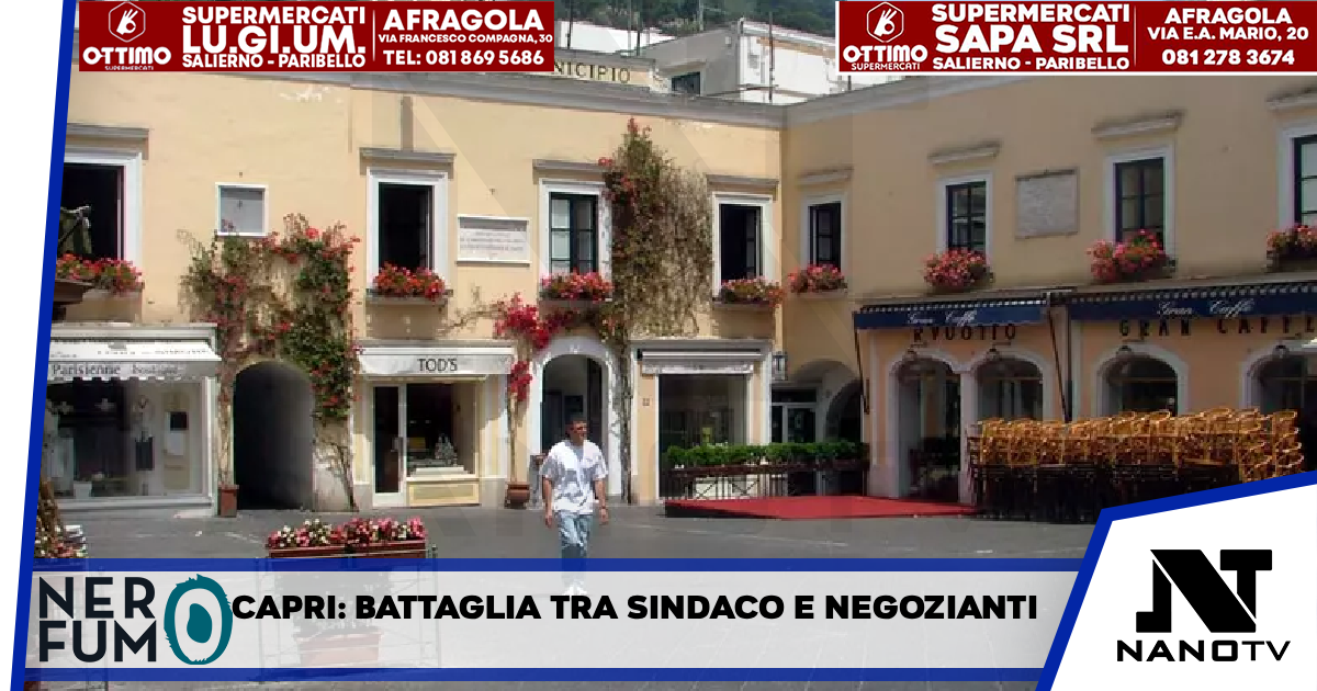 Bar in piazzetta a Capri, è battaglia tra sindaco e negozianti Ricorsi al Tar contro il regolamento invernale. Falco ‘difenderò i diritti dei cittadini’