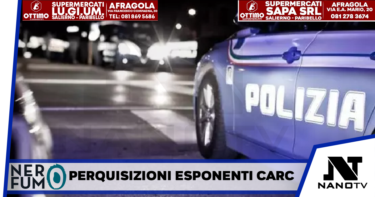 Perquisizioni per terrorismo in abitazioni esponenti Carc
