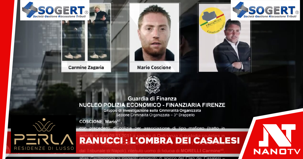 Attentato a Ranucci: l’ombra dei Casalesi nel fil rouge tra società e affari milionari