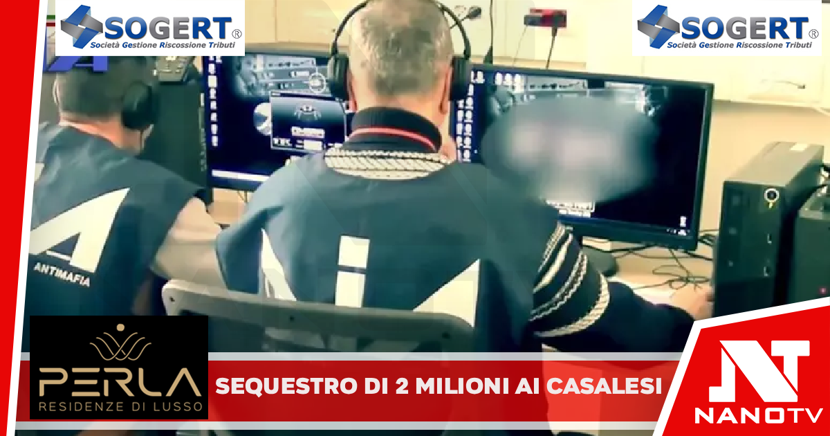 Sequestro da 2 milioni della Dia di Napoli ad affiliati al clan dei Casalesi Sigilli a 4 società, 5 immobili, 2 autovetture e a 24 rapporti finanziari