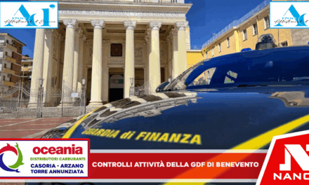 Prosegue senza sosta l’attività di controllo economico del territorio svolta dal Comando Provinciale della Guardia di Finanza di Benevento