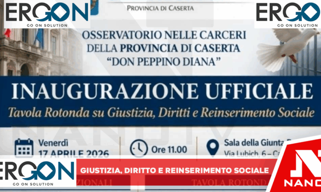 INAUGURAZIONE UFFICIALE DELL’OSSERVATORIO NELLE CARCERI DELLA PROVINCIA DI CASERTA