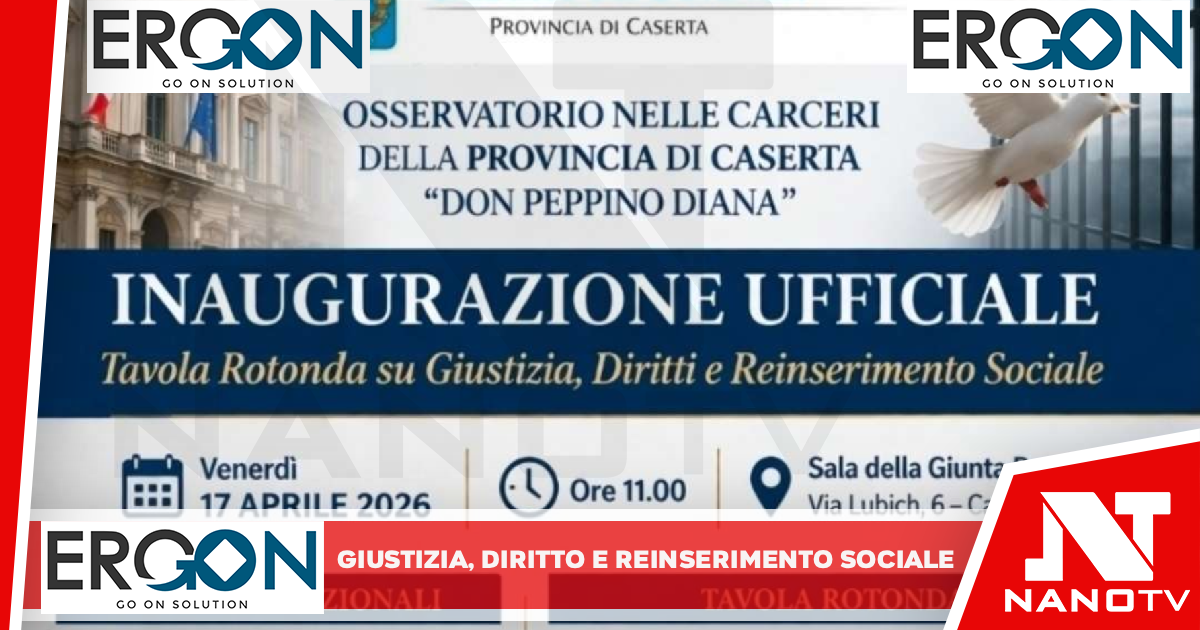INAUGURAZIONE UFFICIALE DELL’OSSERVATORIO NELLE CARCERI DELLA PROVINCIA DI CASERTA