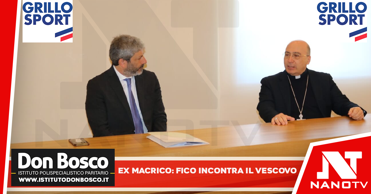Ex Macrico, Fico incontra il vescovo per fare il punto sul progetto di riqualificazione ambientale e sociale