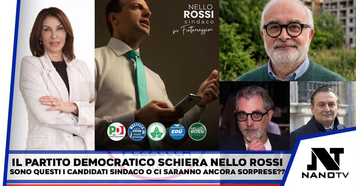 Frattamaggiore. Il Partito Democratico schiera Nello Rossi: intanto si discute ancora in altre coalizioni