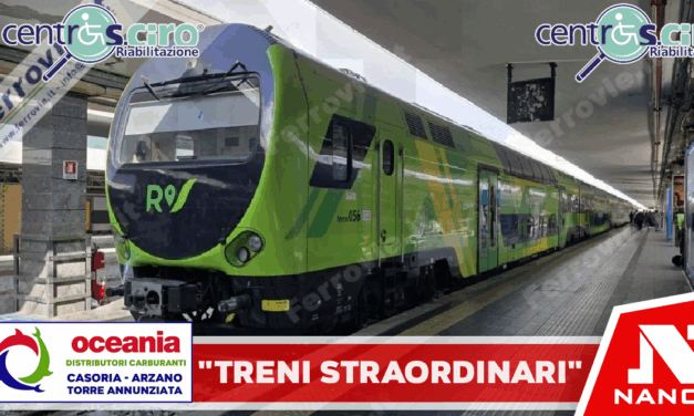 In Campania treni straordinari per festività pasquali e ponte del 25 aprile
