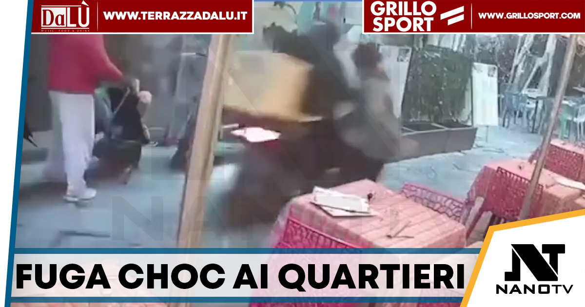 Travolge anziana per sfuggire al controllo: panico tra i turisti