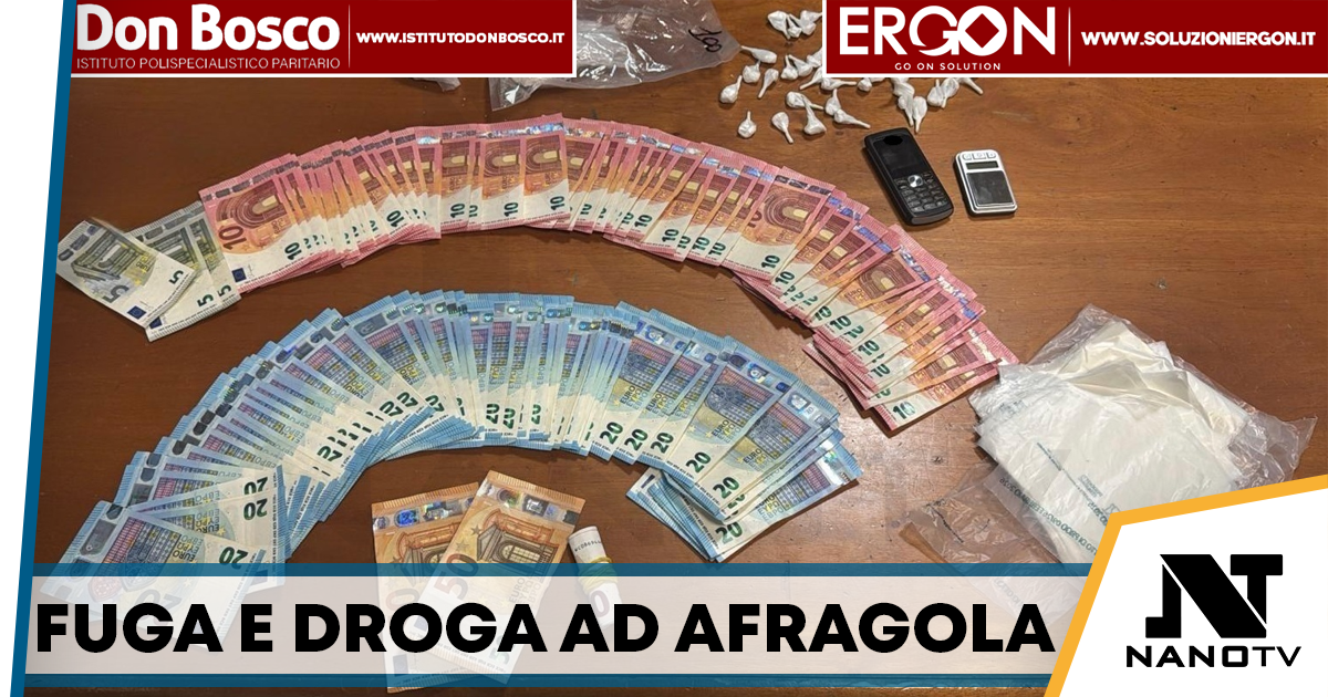 Tenta di scappare al controllo: arrestato con oltre 200 grammi di cocaina