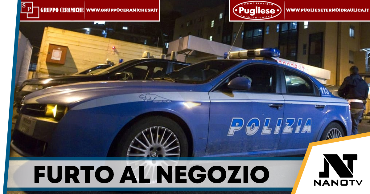 San Giorgio a Cremano, furto in negozio: arrestato 23enne dalla Polizia