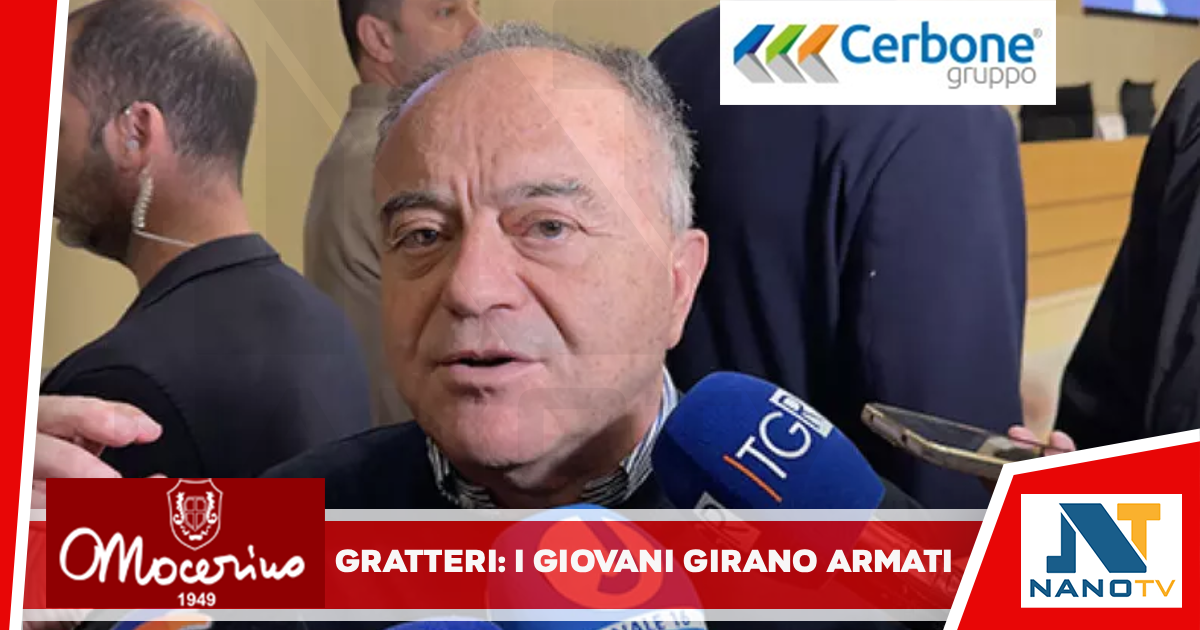 Gratteri, ‘i giovani girano con telefonino e coltello, serve ascolto’ Incontra gli studenti a Teramo,