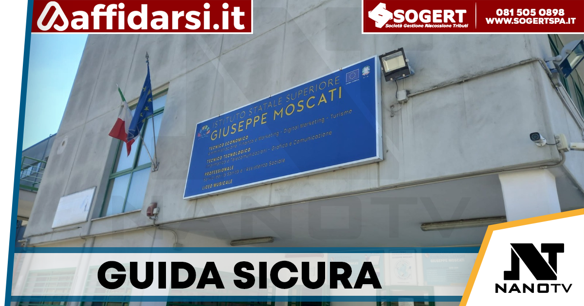 Sant’Antimo, il progetto “Guida ResponsabilMente” fa tappa all’Istituto Moscati