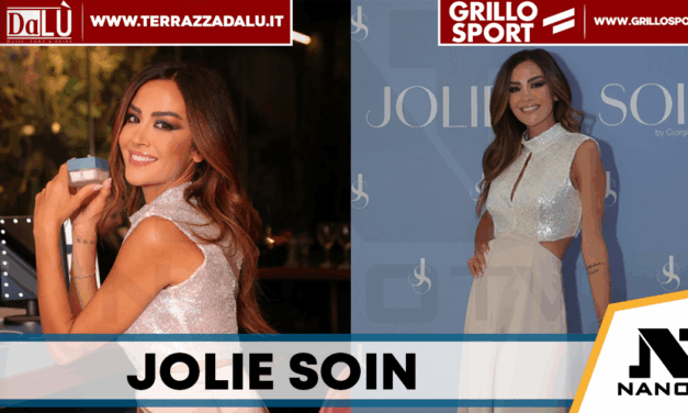 Napoli, Giorgia Palmas presenta la linea skincare “Jolie Soin” ispirata al Mediterraneo