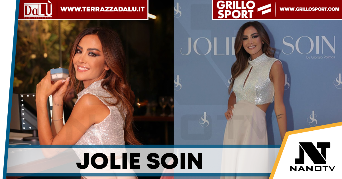 Napoli, Giorgia Palmas presenta la linea skincare “Jolie Soin” ispirata al Mediterraneo