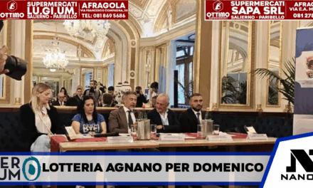 Lotteria di Agnano dedicato al piccolo Domenico, gli incassi alla Fondazione