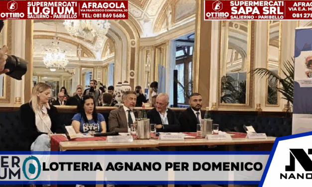 Lotteria di Agnano dedicato al piccolo Domenico, gli incassi alla Fondazione