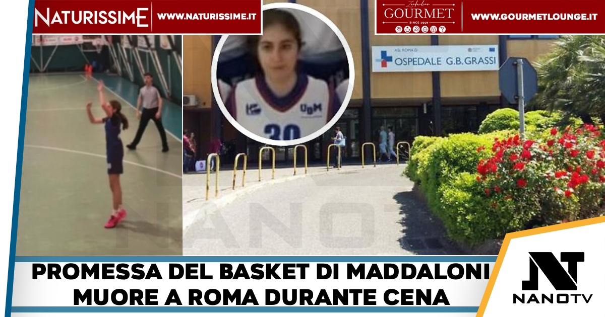 Roma -Una 15enne di Maddaloni muore dopo cena al ristorante