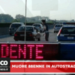 Si sente male alla guida e finisce fuori strada in autostrada: morto 88enne