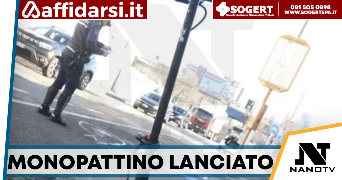 Napoli, lanciano un monopattino dal cavalcavia: due minorenni in comunità per tentato omicidio