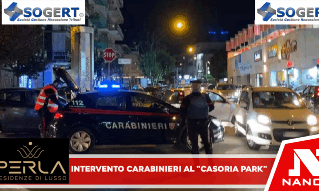 Casoria: I carabinieri della sezione radiomobile della compagnia di Casoria sono intervenuti nel parcheggio del centro commerciale “Casoria park”.