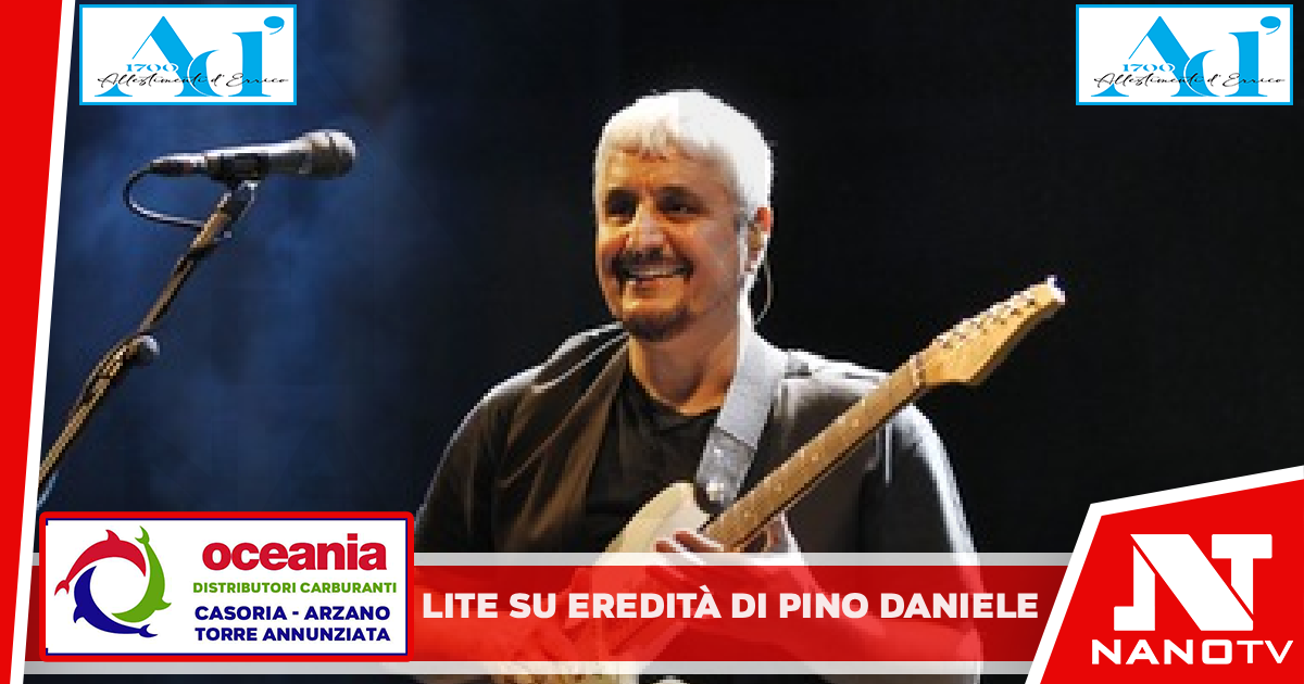 Lite su eredità di Pino Daniele tra figlio e seconda moglie, rigettati appelli I diritti connessi rimangono ai 5 figli, quelli d’autore divisi per sei