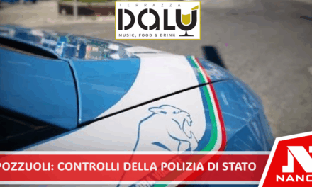 Controlli della Polizia di Stato a Pozzuoli.